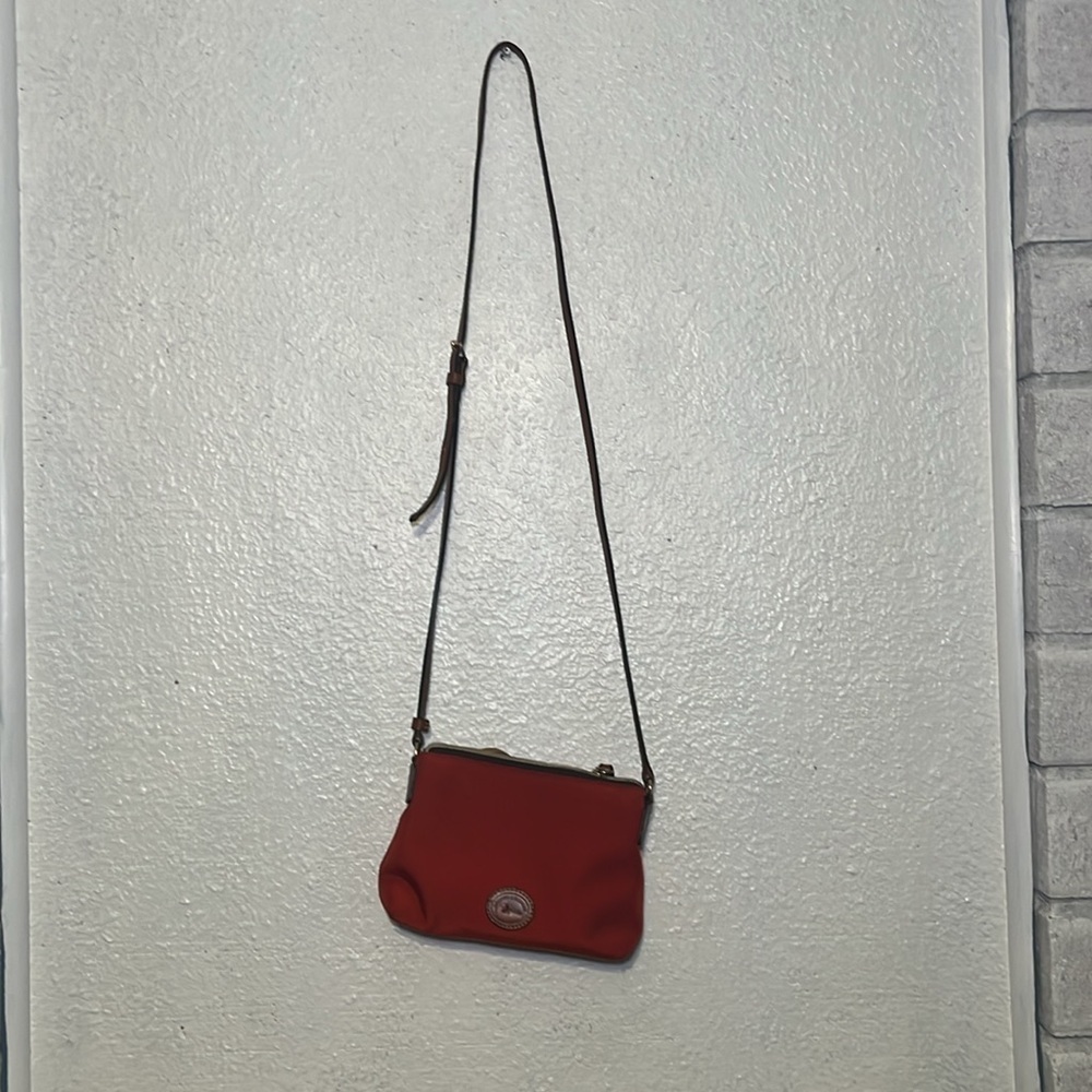 Dooney and Bourke orange small Crossbody bag made of canvas - Picture 2 of 10
